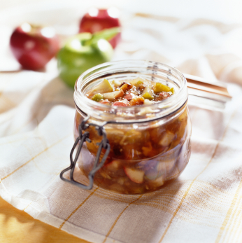 Apple and Green Tomato Chutney