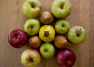 Apple, Pear and Quince pie