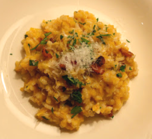 Roast Butternut Squash and Pancetta Risotto