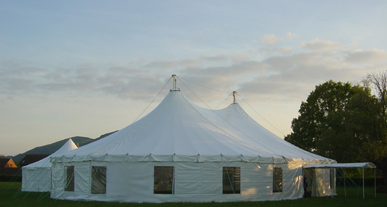 marquee wedding in Kilkenny, Ireland