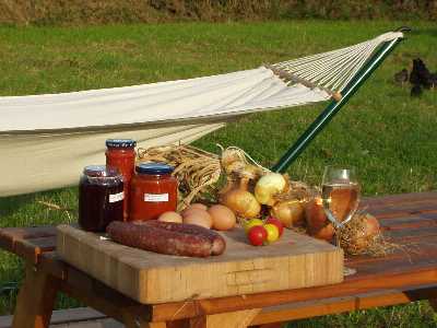 Some of the Croan Cottages produce 